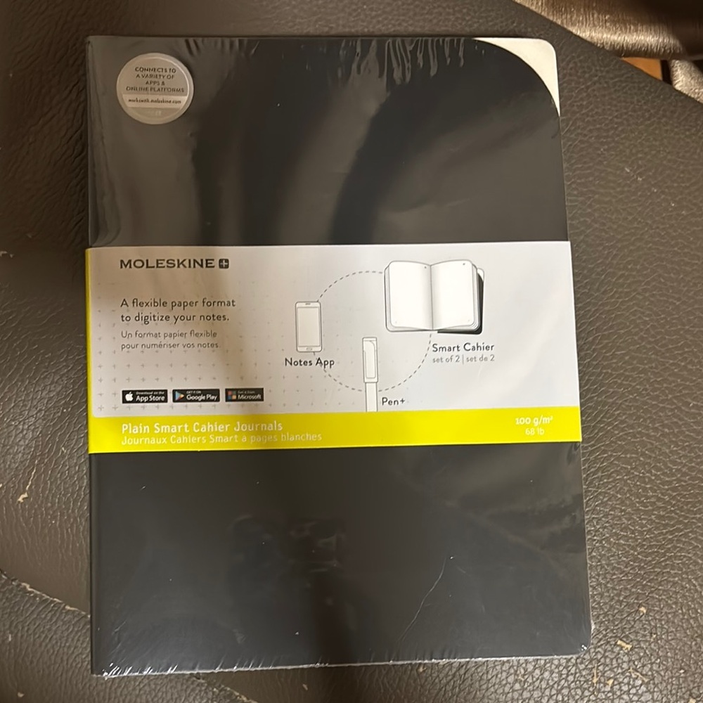 Moleskine Black Smart Cahier Large Journals